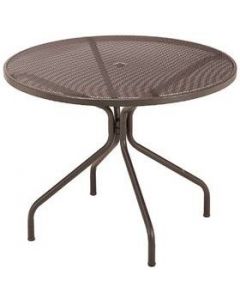 Bum Contract Cambi, 48" Round Top Table with umbrella hole Cambi 805