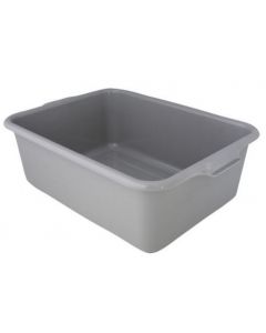 Omcan 21.5" x 15.5" x 5" Standard Gray Bus Box, Bus Tub