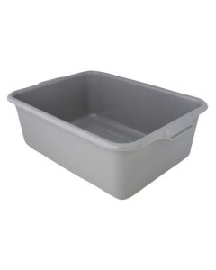 Omcan 21.5" x 15.5" x 7" Standard Gray Bus Box, Bus Tub