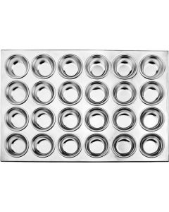 Omcan 24 Cup Aluminum Muffin Pan