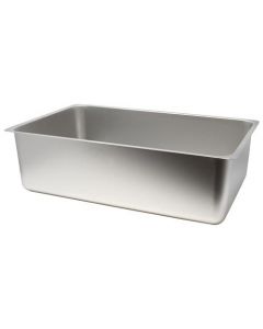 Omcan Full Size 6" Deep Stainless Steel Anti Spillage Water Pan