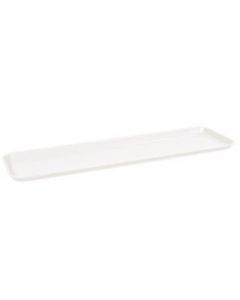 Cambro 826MT148 White Fibreglass Market Tray 8" X 26" X 3/4"