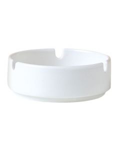 Steelite Ashtray Stacking 3 Notches 4",  12 / case 9001C045