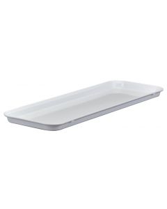 Cambro 10302MT148 Rectangular Market Pan / Tray 10" x 30" x 2" - White