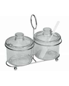 Johnson & Rose Condiment Jar & Top Only 9366