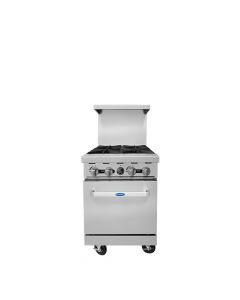 Atosa AGR-4B 24″ Gas Range with Four (4) Open Burners