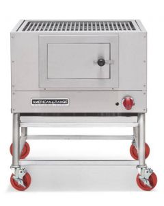 American Range AMSQ-30 Mesquite 30" Wide Broiler with a Gas Log Starter