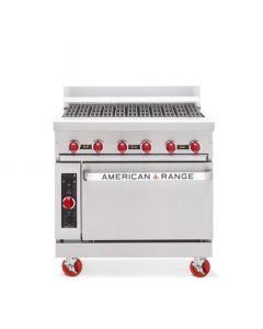 American Range AR-4RB 48" Range Broiler with 2 Standard Ovens