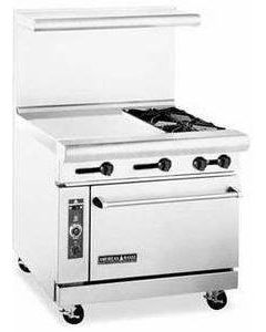 American Range AR-24G-2B 36" Heavy Duty Gas Range with 24" Griddle