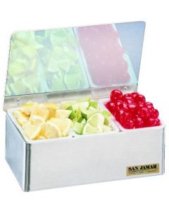 San Jamar Garnish Tray-Non-Chilled B4093L