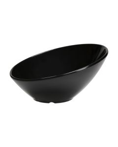GET B-789-BK Black Elegance™1.1qt(1.7qt Rim-Full), 10"Cascading Bowl, 5"Deep - 6/case