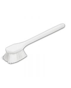 Winco 20" Plastic Pot Scrubbing Brush with Nylon Bristles