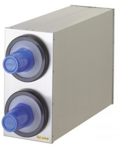 San Jamar EZ-Fit Stainless Steel Beverage Dispenser Cabinets C2802