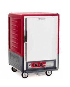 Metro C535-HFS-U C5 3 Series Heated Holding Cabinet with Solid Door - Red