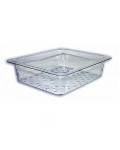 Cambro 23CLRCW Colander Pan - Camwear - Polycarbonate - Clear