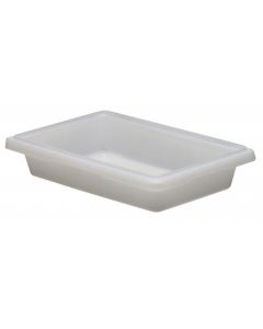 Cambro 12183P Food Storage Container Square, Camwear Poly White -1.75Gal.