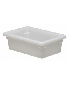 Cambro 12186P Food Storage Container - Square - Camwear -- Poly - White - 3Gal.