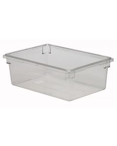 Cambro 182612CW Food Storage Container, Square,Camwear,Clear17Gal.