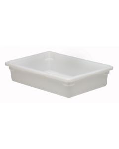 Cambro 18266P Food Storage Box - Square - Camwear -- Poly - White - 8.75Gal.