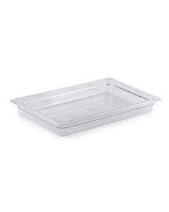 Cambro 12CW Food Pan - Camwear - Polycarbonate - Clear - Full Size