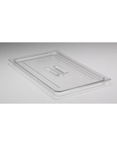 Cambro 10CWCH Food Pan Lid - Camwear - Polycarbonate - Clear - with Handle