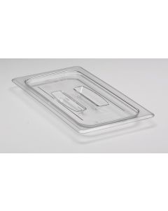 Cambro 30CWCH Food Pan Lid - Camwear - Polycarbonate - Clear - with Handle