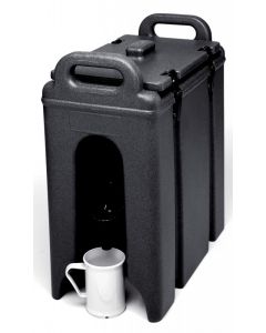 Cambro 45X7oz Cups Insulated Beverage Server, Camtainers, Black 250LCD