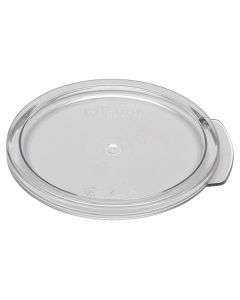 Cambro Food Storage Lid - Fits RFSCWC1 Round - Camwear - Poly - Clear -