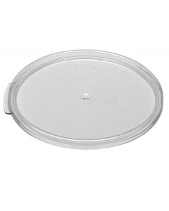 Cambro Food Storage Lid - Fits 6 &8 Qt RFSCWC - Round - Camwear - Poly - Clear -