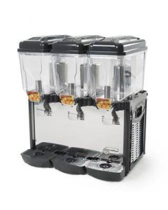 Cofrimell CD3J - Triple Head Refrigerated Juice Dispenser - 3 x 12 L