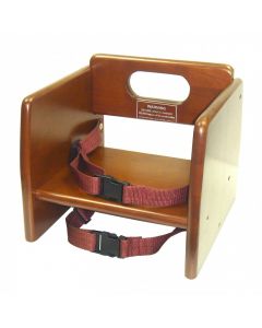 Winco Booster Seat, Walnut