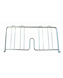 Zanduco Chrome Pressure Fit Shelf Divider