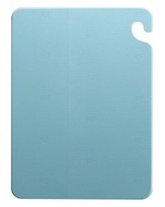 San Jamar Cut-N-Carry Color Cutting Board, Blue CB182434BL