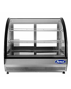 Atosa CRDC-35 Countertop Refrigerated Display Curved - 3.5 Cu Ft