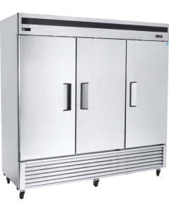 EFI C3-82VC 82" Triple Door Reach In Refrigerator - 71 Cu. Ft.