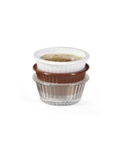 GET ER-001 1 oz., 2.25" Fluted Ramekin, 1" Deep - 48/case