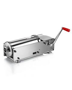 Omcan Tre Spade 7 kg / 15 lb Horizontal Sausage Stuffer All Stainless Steel With 2-Speed Gear