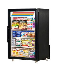 True GDM-07-HC~TSL01 Countertop Display Refrigerator with Swing Door - 7 cu. ft.