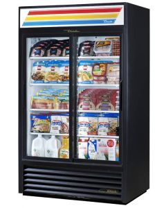 True GDM-41-HC-LD Glass Slide Door Refrigeration Merchandiser