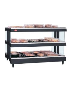 Hatco GR3SDH-39D Glo-Ray 39" Self Service Glass Merchandising Display Warmer- 3 Shelves