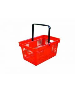 Omcan Red Plastic Shopping Basket