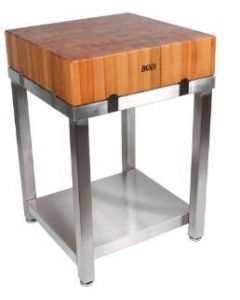 John Boos Cherry Butcher Block - 24 X 24 X 6 Thick - Cucina Laforza (End Grain)