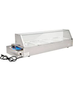 Omcan 1500W Bain Marie 4 Pans