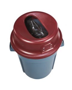 San Jamar KatchAll Flatware Retriever - burgundy KA4400