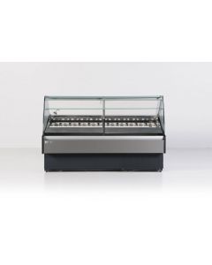 Hydra-Kool KFM-GL-60-S 58.2" Gelato Dipping Cabinet with 16 Pan Capacity