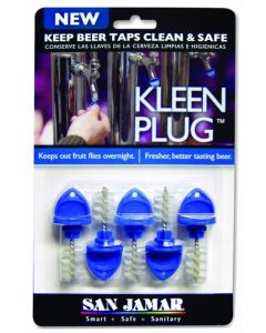 San Jamar Kleem Plug Blister Pack, 5 plugs per blister pack KLP200