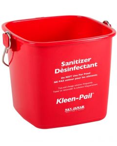San Jamar Kleen-Pail 3-Qt, Red KP97RD