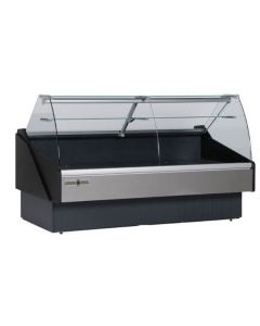 Hydra-Kool KPM-CG-60-R 60" Curved Glass Refrigerated Meat Deli Case
