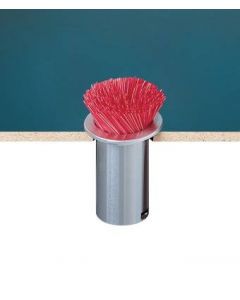 San Jamar In-Counter Straw Dispenser L320C