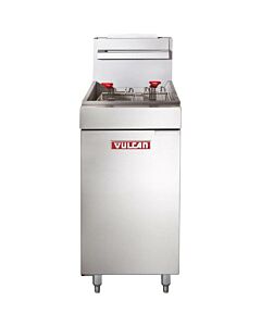 Vulcan LG300 Gas Fryer Floor Model 35-40 lb. capacity 90,000 BTU